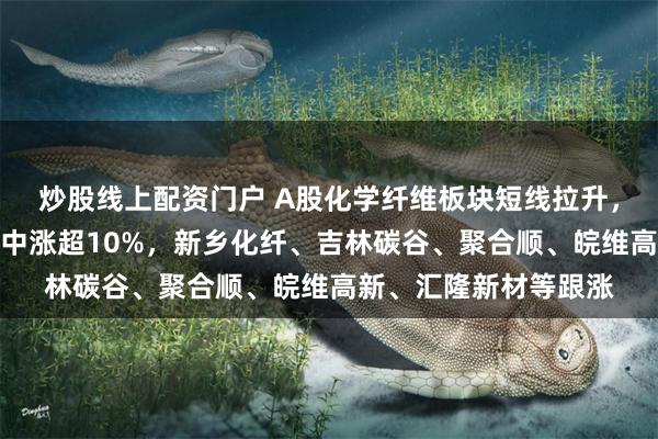 炒股线上配资门户 A股化学纤维板块短线拉升，吉林化纤涨停，同益中涨超10%，新乡化纤、吉林碳谷、聚合顺、皖维高新、汇隆新材等跟涨