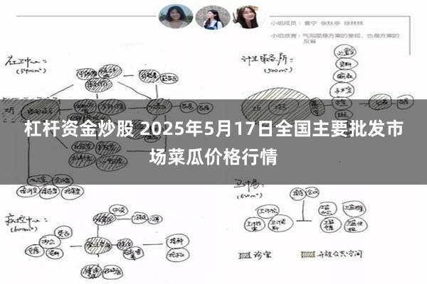 杠杆资金炒股 2025年5月17日全国主要批发市场菜瓜价格行情