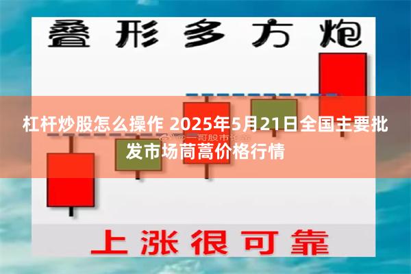 杠杆炒股怎么操作 2025年5月21日全国主要批发市场茼蒿价格行情