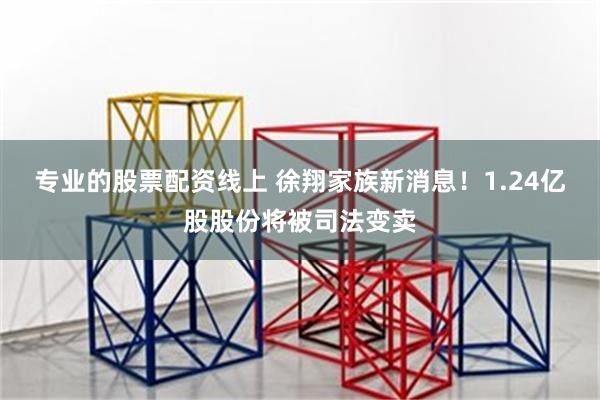 专业的股票配资线上 徐翔家族新消息！1.24亿股股份将被司法变卖